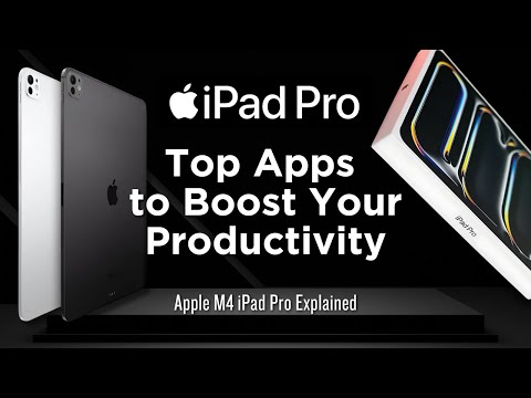 My Top M4 iPad Pro Apps for Maximum Productivity! #ipadpro #m4ipadpro #ipad #ipadpro2024 #ipadapps
