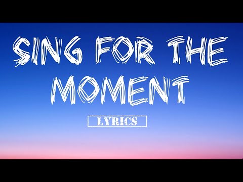 Eminem - Sing For The Moment (Lyrics)