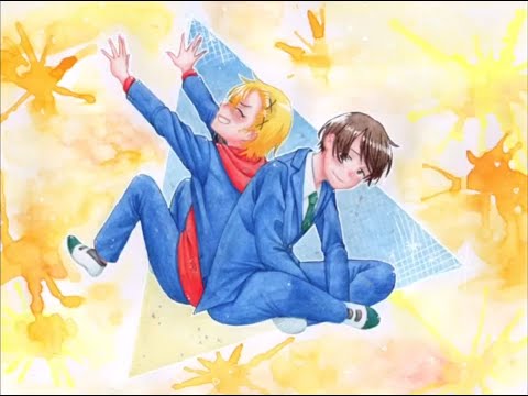 【アナログ】あっくんとたーくん おまけ有【Speedpaint】