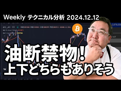 マトリックス法によるテクニカル分析（2024/12/12）油断禁物！上下どちらもありそう