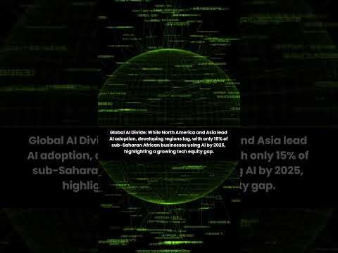 The Global AI Divide: A Growing Tech Equity Gap 🤖📉