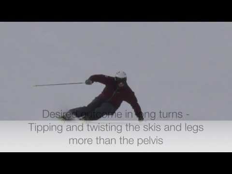 Ski tips in a minute - Episode 2 long turns