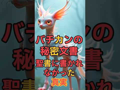 バチカンの秘密文書   聖書に書かれなかった真実！