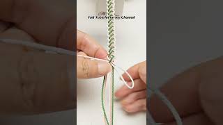 How to Tie the Lover’s Knot | Easy Macrame Bracelet Tutorial #shortstutorial #diy #macrame #knotting