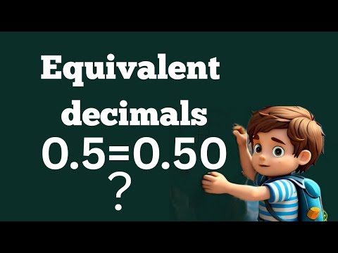 Equivalent decimals| decimals Ka comparison|@Mathsclimber123