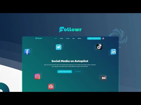 Best Social Media Autopilot Tools Followr Lifetime Deal$29