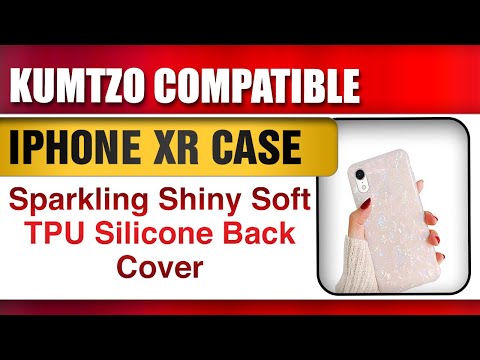 KUMTZO Compatible for iPhone XR case,Cute Girls Women Sparkling Shiny Soft TPU Silicone Ba