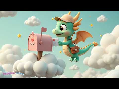 Dragons in the Clouds Lullaby | 10 Hours Soothing Music & Magical Animation for Babies and Toddlers