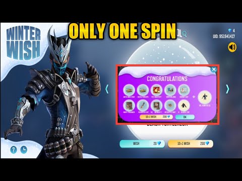 Winter Wish Event Complete||Free Fire