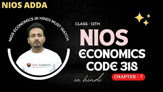 NIOS ECONOMICS CODE 318 - Chapter - 7-Presentation of Data Class 12th By SHAHUL JOHN