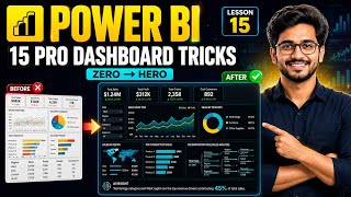 15 Power BI Tips & Tricks to Build Professional Dashboards | Complete Step-by-Step Tutorial