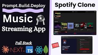 Agentic Development Course: Build and Deploy a Spotify Clone with AI and Next.js.