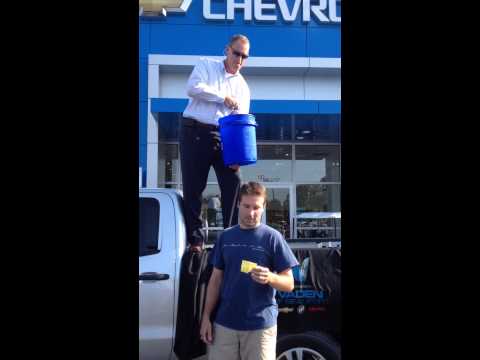 Trey Smith accepted his ALS Ice Bucket Challenge @VadenOf Beaufort