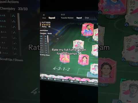 Rate team🔥#eafc24 #fifa #ultimateteam #eafc24ultimateteam #futties #futchampions #futchamps #fut