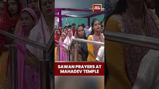 Ghaziabad, UP: Devotees In Large Numbers Gather At Ghaziabad's Dudheshwar Mahadev Temple