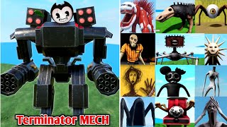 SCP MORPH New Terminator MECH Vs All Scp Morphs Monsters | Roblox SCP MORPH MECH