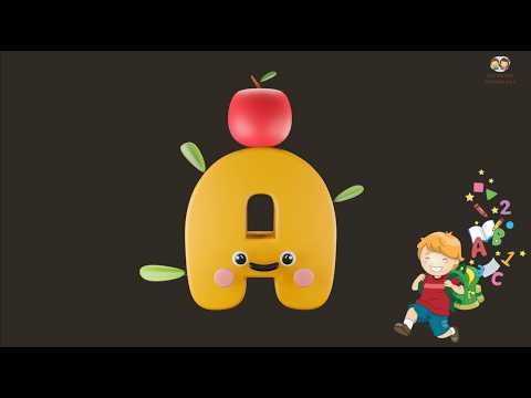 A for Apple B for Ball | Learn ABCs | Alphabet Rhymes for Kids!#abcsong #abcs #abcdrhymes #aforapple