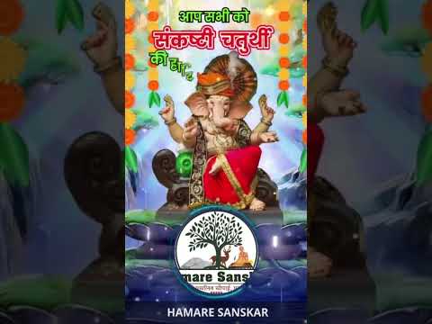 श्री गणेश संकष्टी चतुर्थी की अनंत शुभकामनायें #ganesh  #ganeshchaturthi  #ganesha #shorts