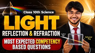 Class 10 Science | Light Reflection & Refraction | Most Expected Competency Based Questions 2027 |