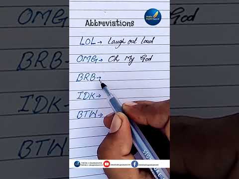 Abbreviations #shorts