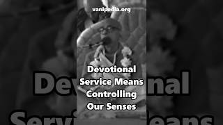 Devotional Service Means Controlling Our Senses - Prabhupada 0078