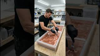 Melton Rose Gold Dining Table ✨🌹 | Stunning Epoxy Resin DIY #diy #epoxyart #home #diningtabledesign