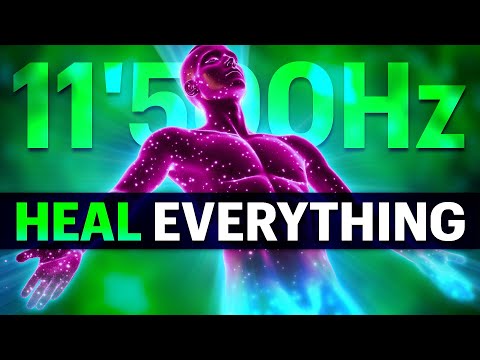 FALL into DEEP SLEEP 😴 Heal Everything 11'500Hz 528Hz Delta Binaural Beats