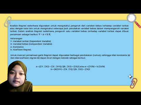 Regresi dan Korelasi Sederhana - Kelompok 5 RM.14 || Tugas 2