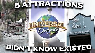 5 RIDES & ATTRACTIONS You Didn't Know Existed at Universal Orlando Resort