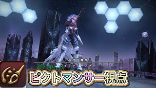 【FF14】アルカディア零式ライトヘビー級4層　【ピクトマンサー 】視点