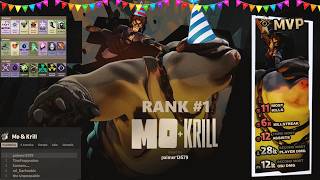 Rank 1 Mo and Krill unleashes secret burrow technology to win games!