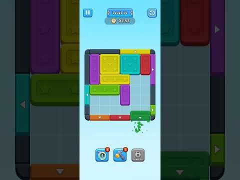 Block Out Level 14 – Dimaag Ka Explode! 🧠🔥 | Puzzle Ka Boss #shorts #viral #gameing # onlinegameing