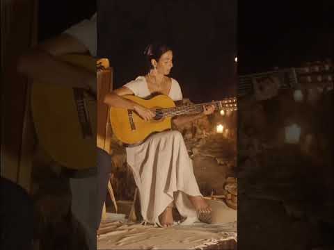 @MirabaiCeiba performing “She” from a cenote cave in Mexico.