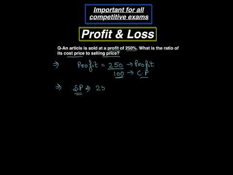 #profitandloss #competitiveexams #viraltrick #viralshorts #ssc #mathstricks #ambitionchasers #dsssb
