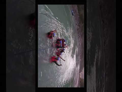Rafting in Rishikesh ❤️#adventure #riverside #raftingadventure #adventuregame #travelvlog