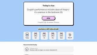 Minute Cryptic — 9 August 2026 | Couple’s performance… (5)