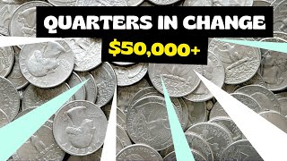 14 Rare Quarters Worth Big Money! Search Your Change Today! #CoinCollecting #RareFinds