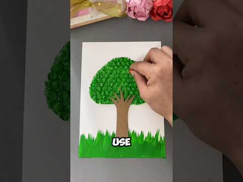 Discover a fun and easy method to draw a tree with your kids!