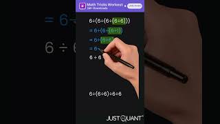Simplification Tricks - Try This Tricky Math Problem Without a Calculator - Division Tricks
