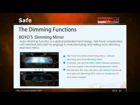 SafetyPlus™ Rear View Mirror Features