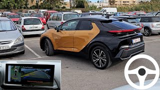 Toyota C-HR: Advanced Park assist real-life test. Panoramic View Monitor. Automatic parking function