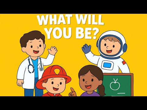 What Do You Want to Be When You Grow Up? 🧑‍🚀 | Fun Career Learning Video