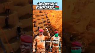 mining gold in Burkina Faso #goldmining#burkinafasodevelopment #ibrahimtraoré