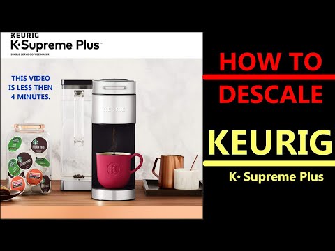How to Descale Keurig K Supreme plus with vinegar. Plus Secret tip Keurig doesn't want you to know.