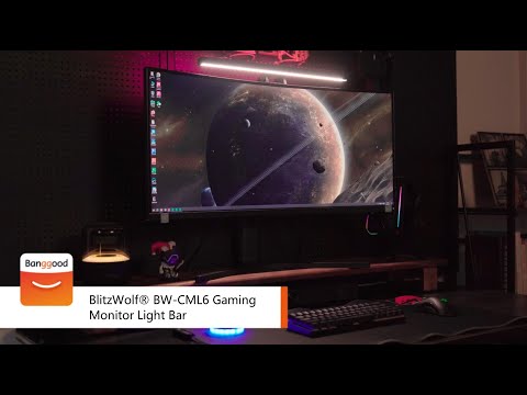BlitzWolf® BW-CML6 RGB Gaming Monitor Light Bar - Shop on Banggood