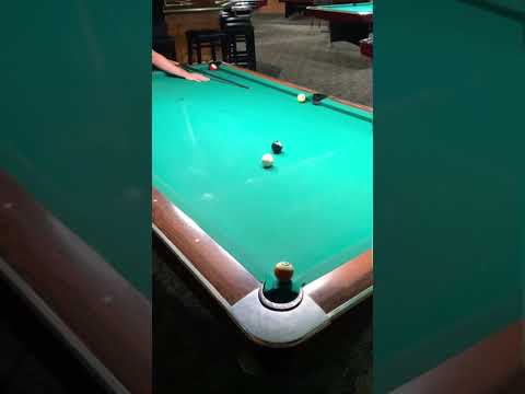 Little 🎱ball billiards trick shot #shorts