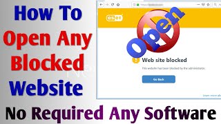 How To Open Blocked Website In Computer | Windows 10 Tips | Windows 11 Hacks | Youtube Shorts