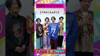 #CDTVライブライブ ⚡️#マカロニえんぴつ のみなさんからコメント到着！ #shorts