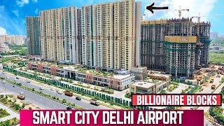 😱 SMART CITY Delhi Airport & Billionaire’s Block! Gurgaon Metro + Dwarka Expressway Mega Update