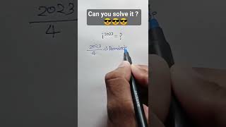 How to solve i²⁰²³=?|#math #mathhack #mathtrick #viral #viralvideo